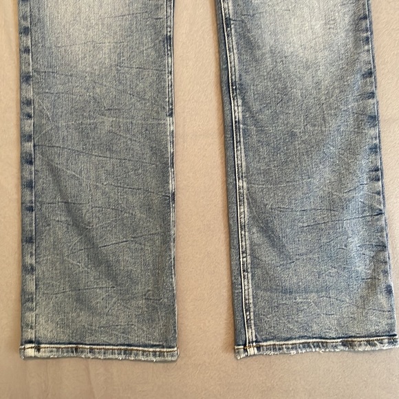 Silver Jeans Womens 31 Avery Slim Boot Light Wash Stretch Denim Soft - Picture 5 of 16